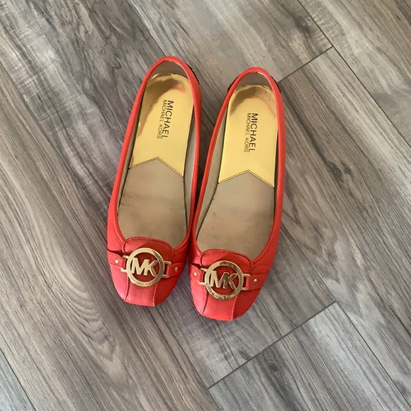 Michael Kors Shoes - Michael Kors Red Flats